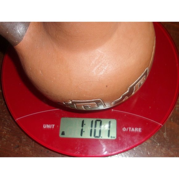 Vintage Marajoara Pottery Pitcher Aztec Pottery Jug / Pitcher / Vessel 7" - Picture 7 of 7